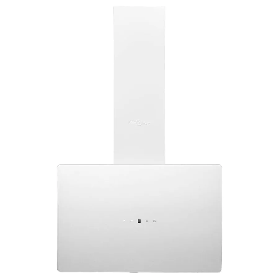 Hotte murale 60 cm Acier et verre trempé Blanc - 3