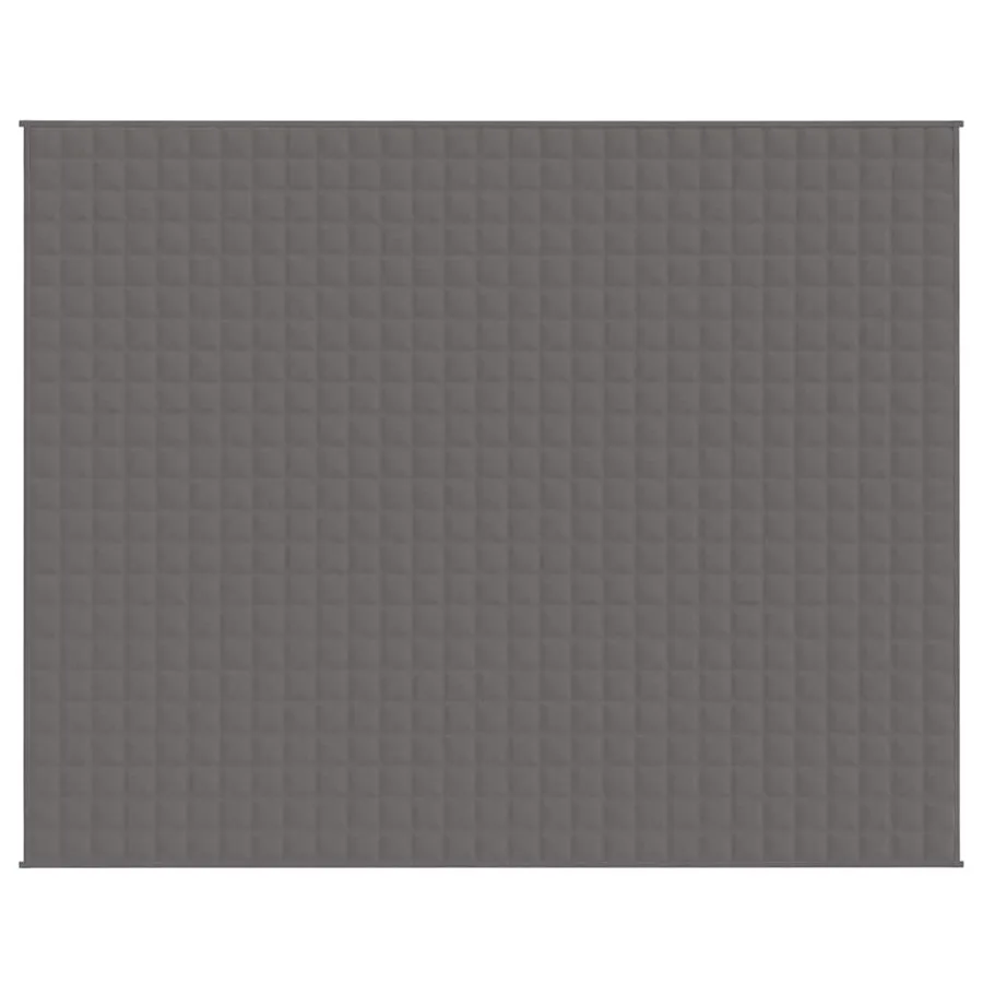 Couverture lestée Gris 235x290 cm 11 kg Tissu - 3