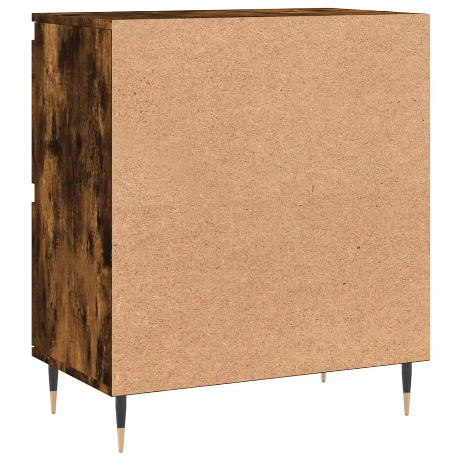 Buffet Chêne fumé 60x35x70 cm Bois d'ingénierie - 8