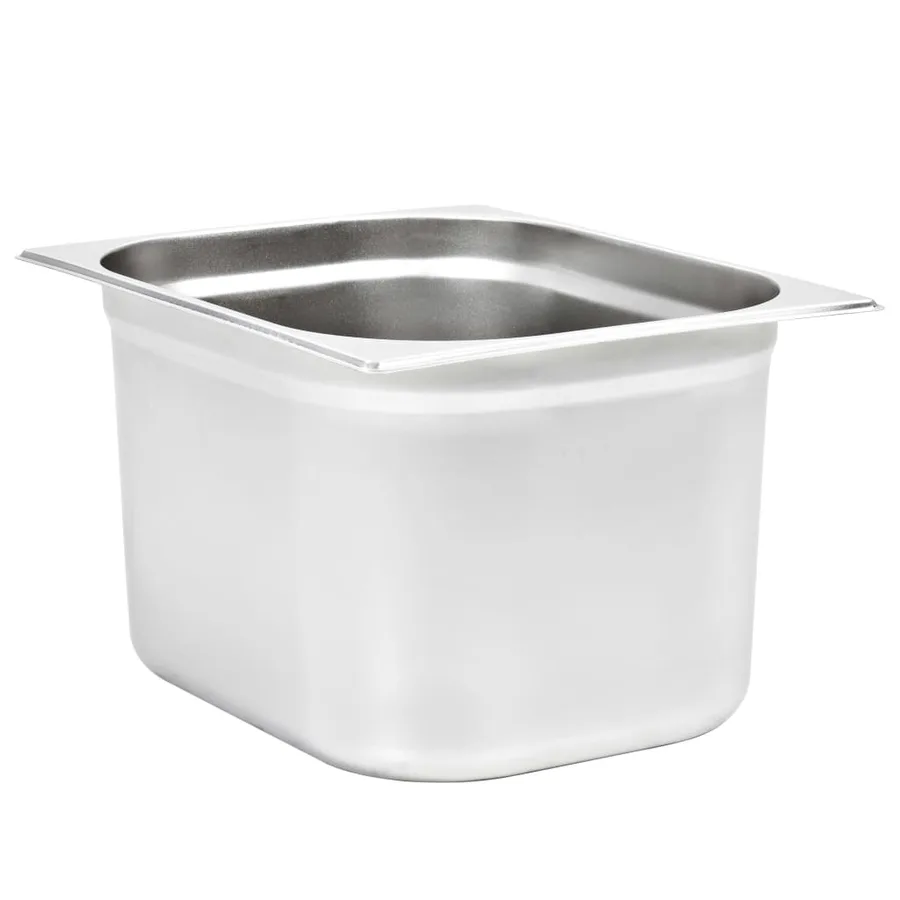Récipients Gastronorm 2 pcs GN 1/2 200 mm Acier inoxydable - 3