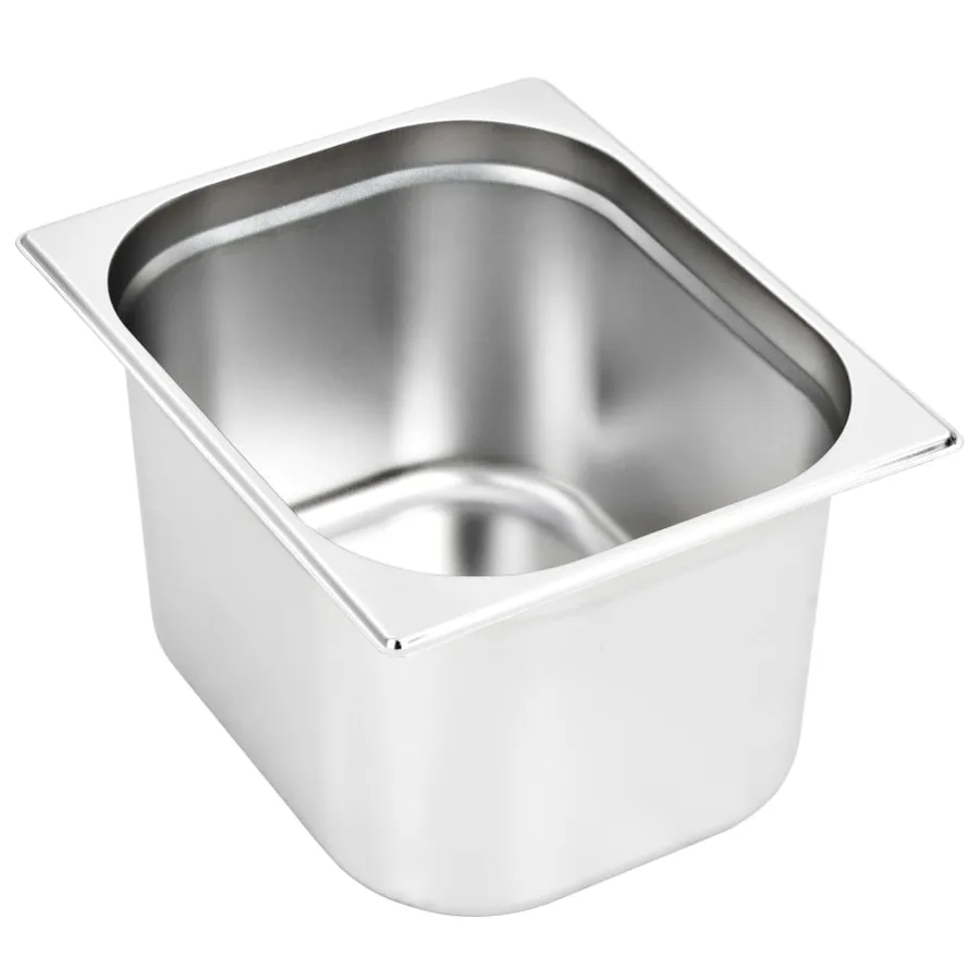Récipients Gastronorm 2 pcs GN 1/2 200 mm Acier inoxydable - 4