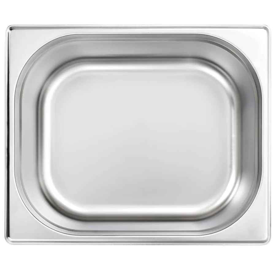 Récipients Gastronorm 2 pcs GN 1/2 200 mm Acier inoxydable - 5