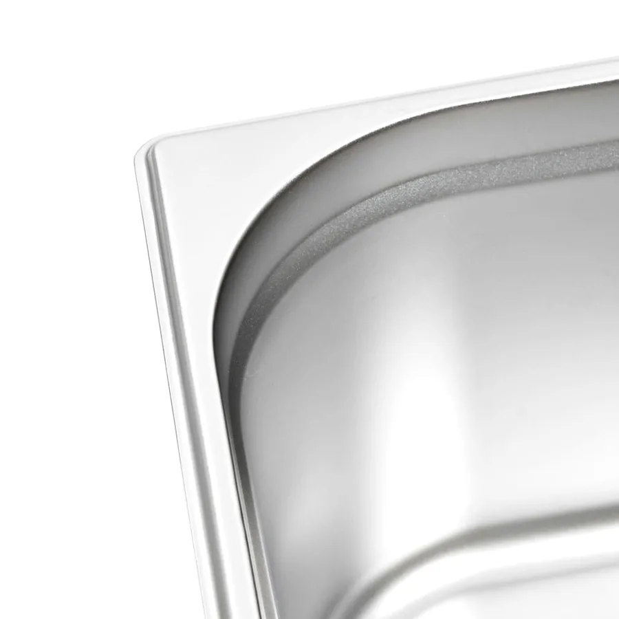 Récipients Gastronorm 2 pcs GN 1/2 200 mm Acier inoxydable - 7
