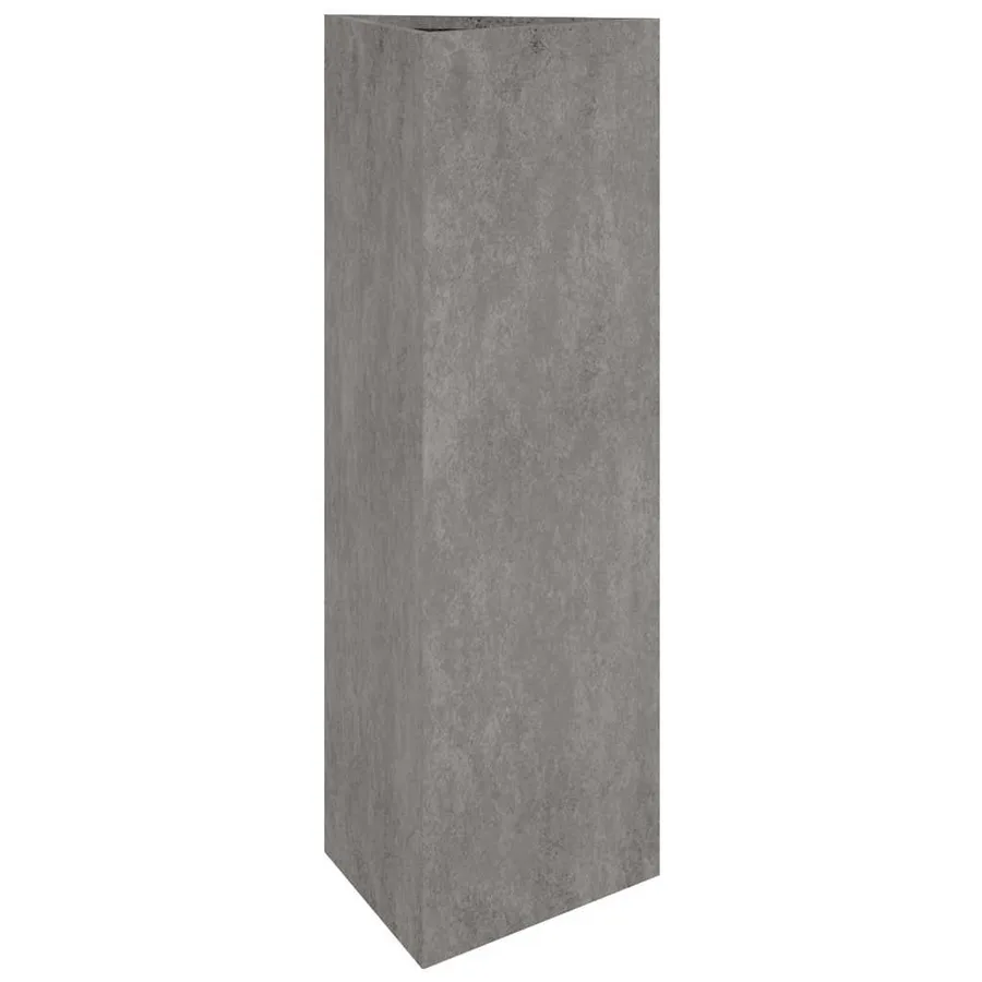 Jardinière 30x26x75 cm acier corten - 4