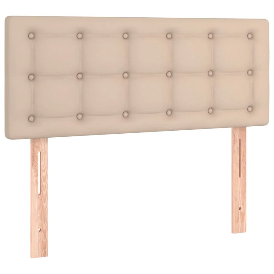 Sommier à lattes de lit avec matelas Cappuccino 100x200 cm - 6