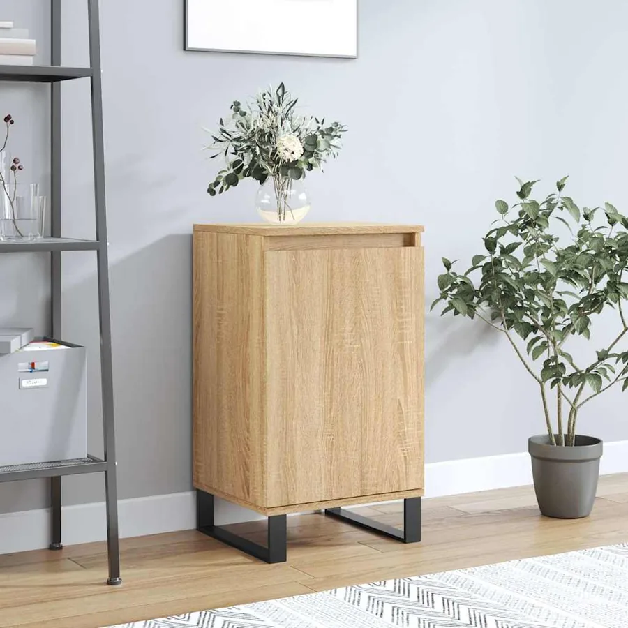 Buffet chêne sonoma 40x35x70 cm bois d'ingénierie
