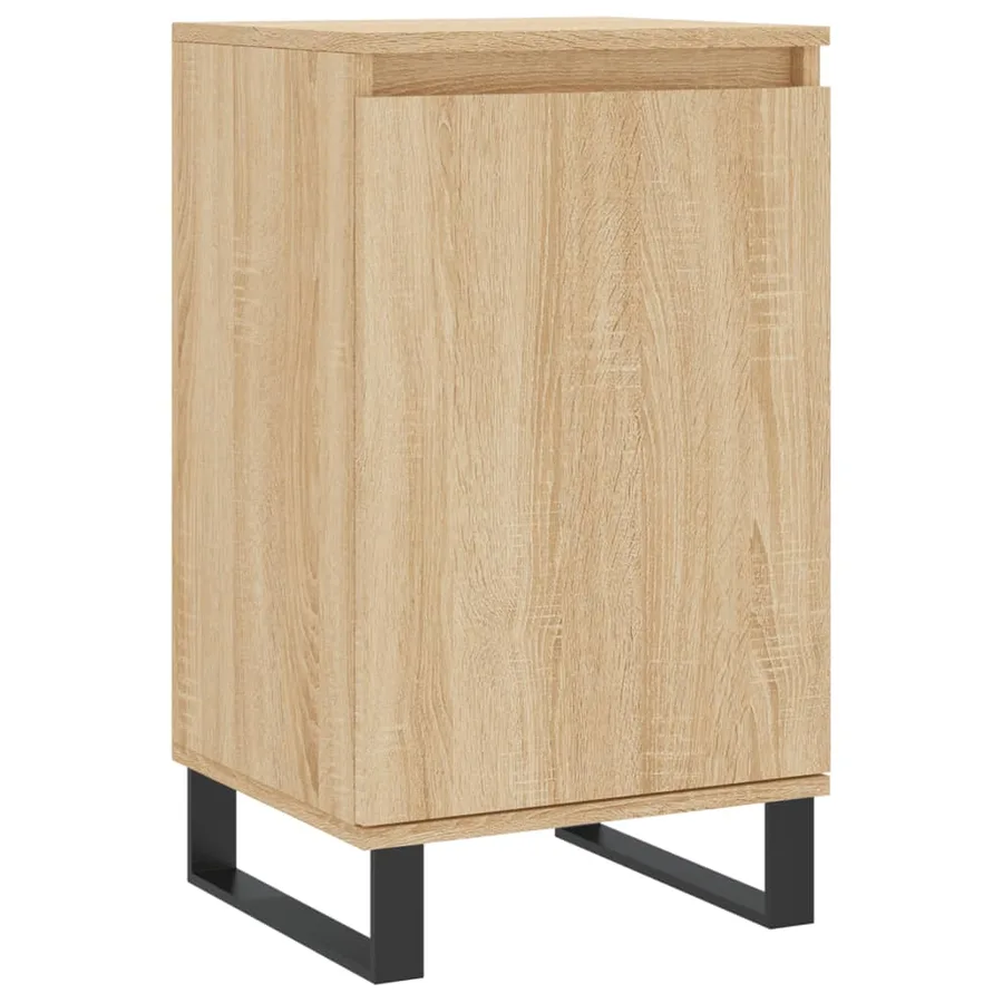Buffet chêne sonoma 40x35x70 cm bois d'ingénierie - 2
