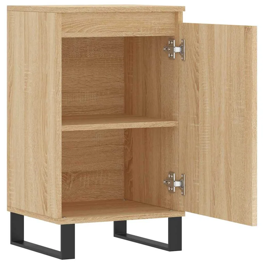 Buffet chêne sonoma 40x35x70 cm bois d'ingénierie - 4