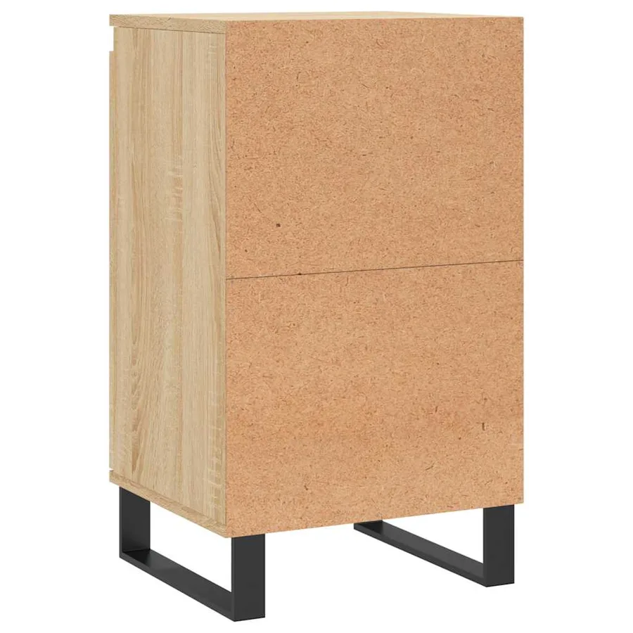 Buffet chêne sonoma 40x35x70 cm bois d'ingénierie - 5