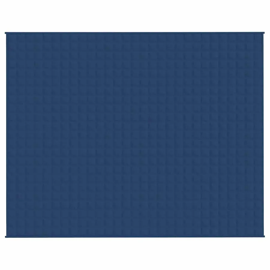 Couverture lestée Bleu 235x290 cm 11 kg Tissu - 3