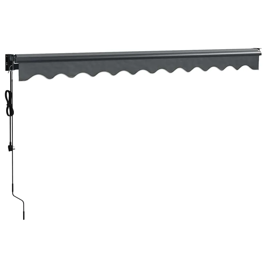 Auvent rétractable automatique anthracite 3,5x2,5 m - 4