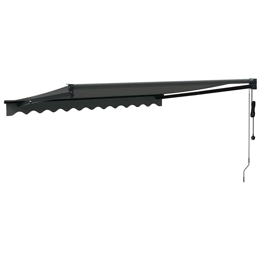 Auvent rétractable automatique anthracite 3,5x2,5 m - 5