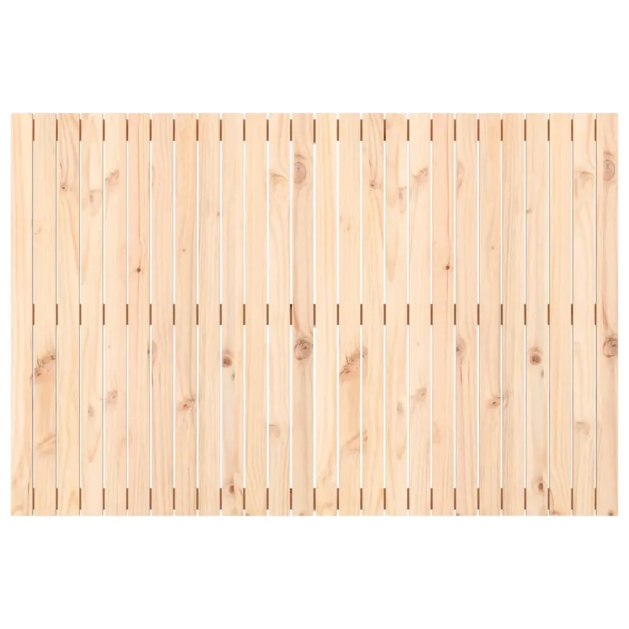 Tête de lit murale 166x3x110 cm Bois massif de pin - 4