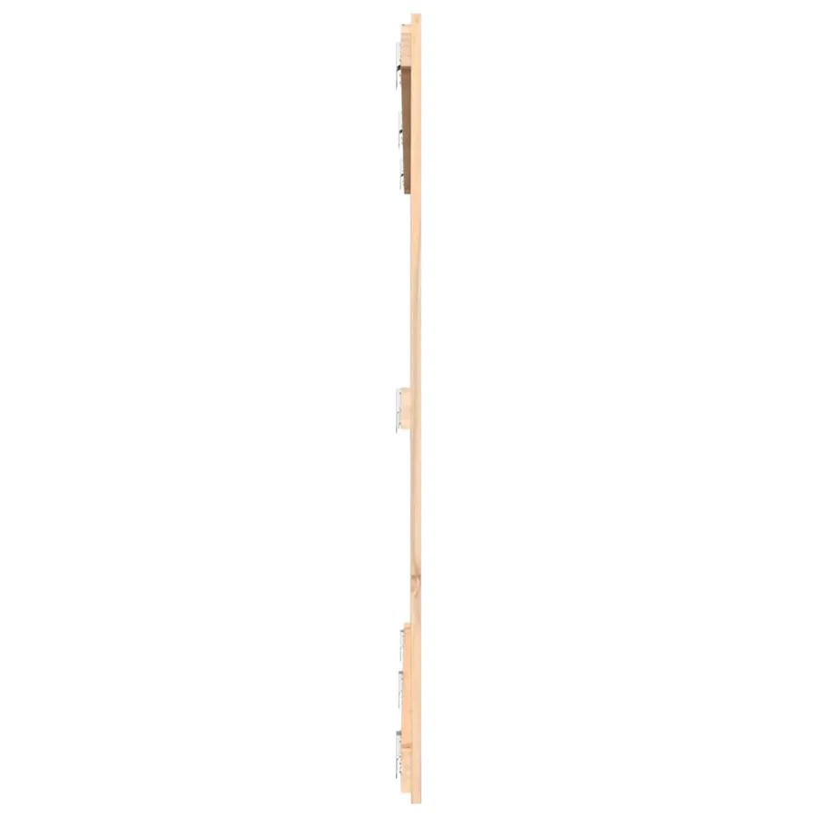 Tête de lit murale 166x3x110 cm Bois massif de pin - 5