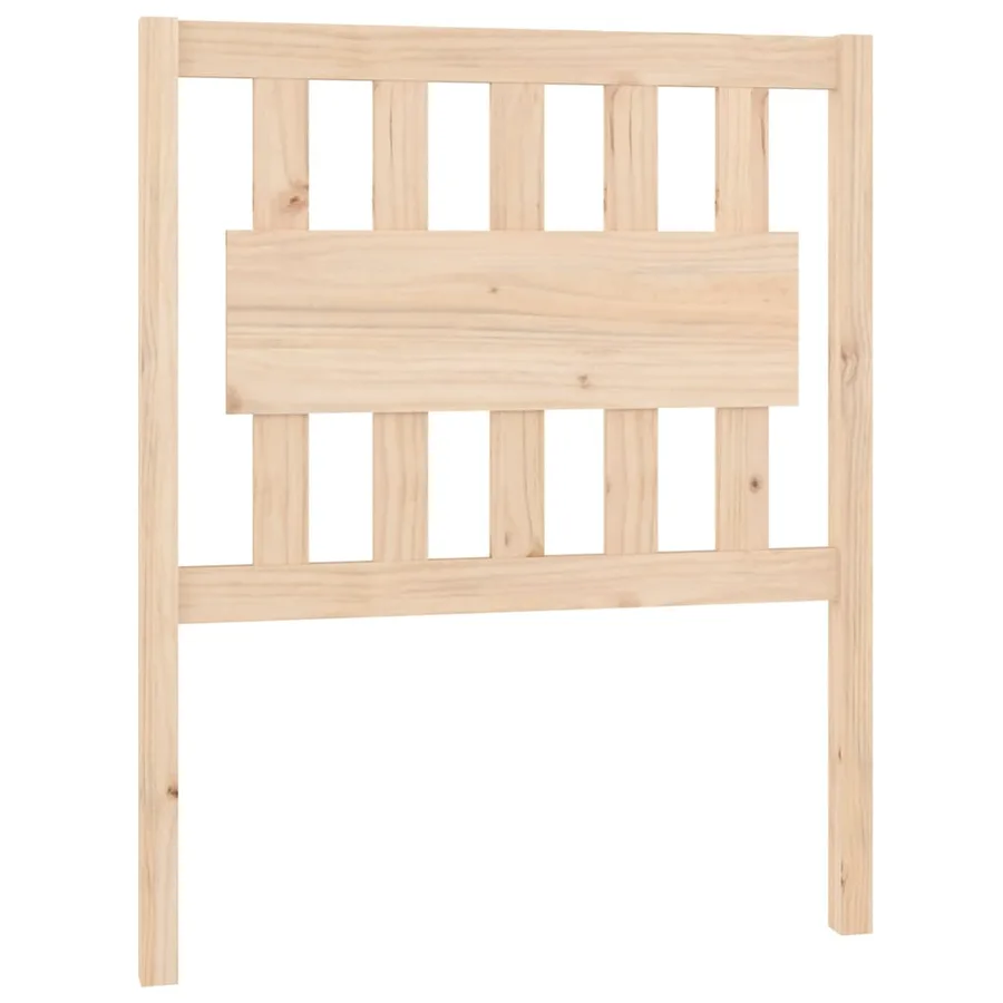 Tête de lit 80,5x4x100 cm Bois massif de pin - 2