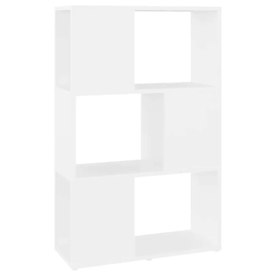 Bibliothèque/Séparateur de pièce Blanc 60x24x94 cm - 2