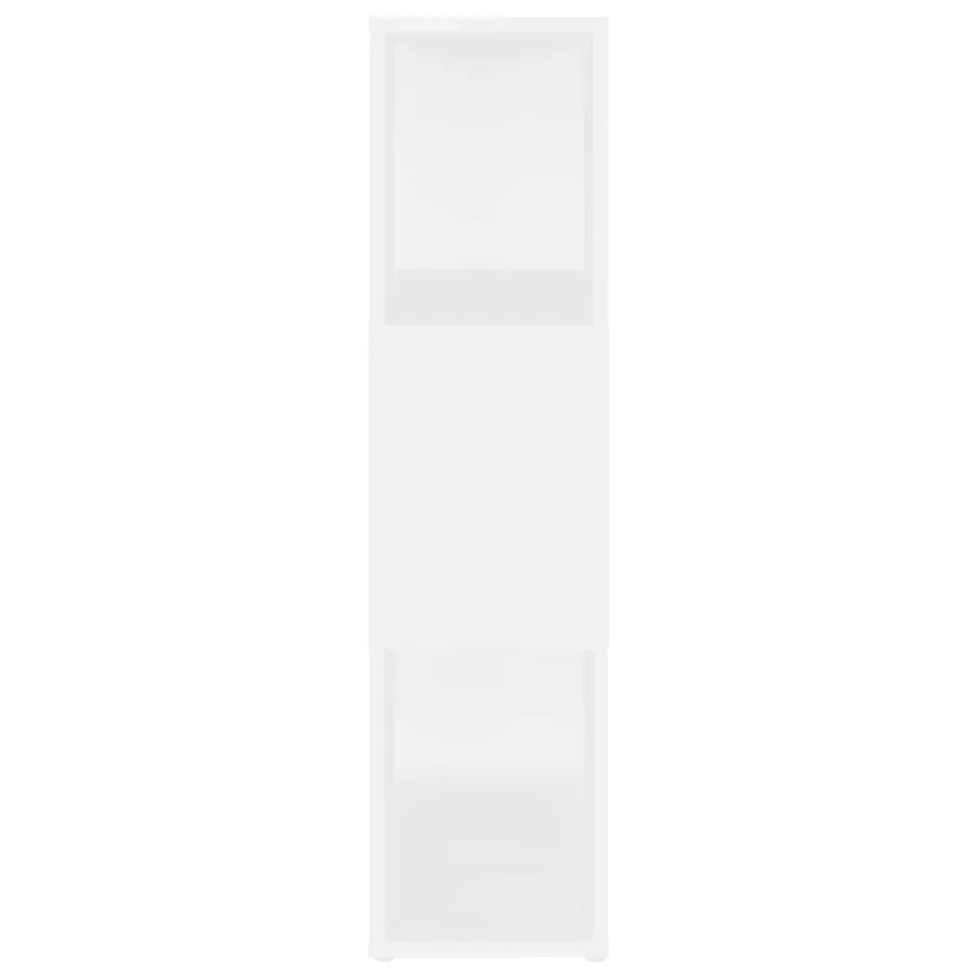 Bibliothèque/Séparateur de pièce Blanc 60x24x94 cm - 6