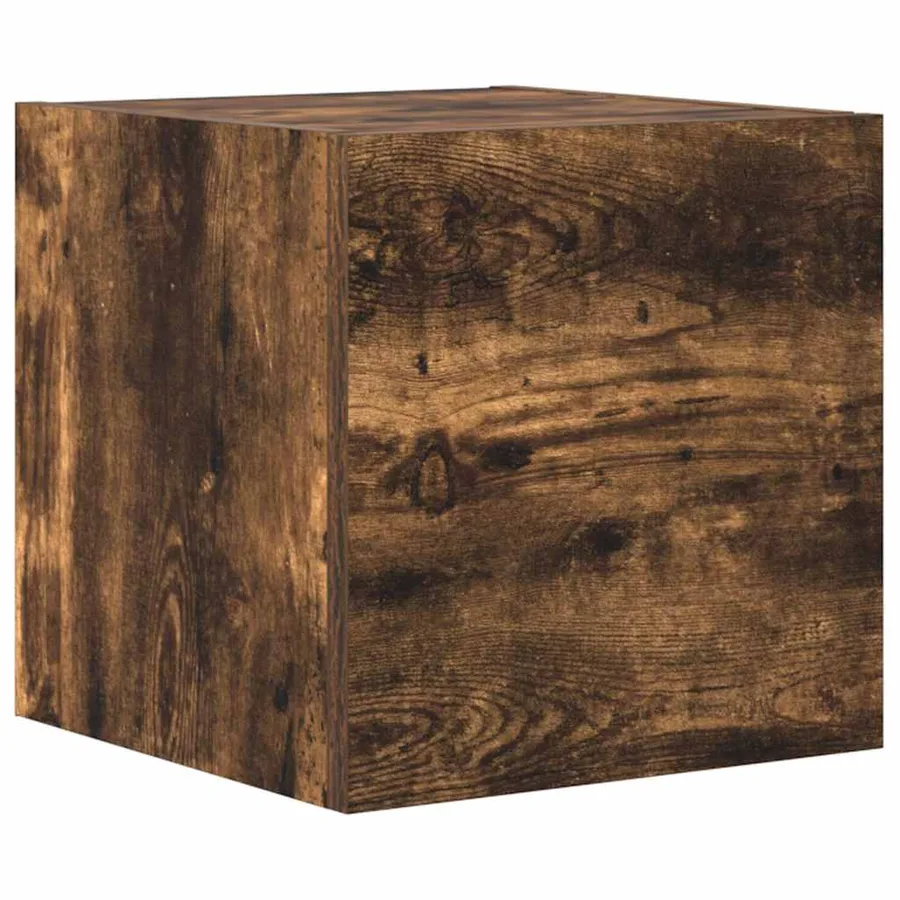 Ensemble de meubles TV 3 pcs Chêne fumé Bois d'ingénierie - 6