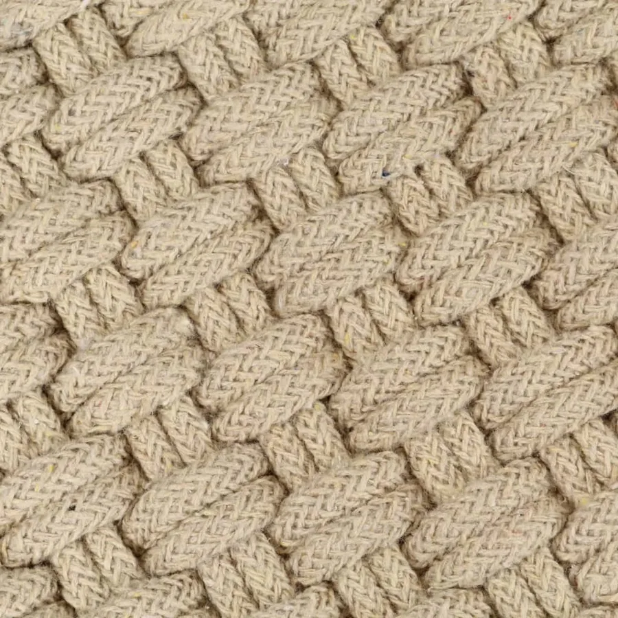 Tapis rectangulaire Naturel 160x230 cm Coton - 5