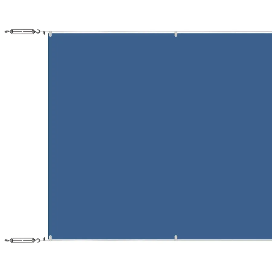 Auvent vertical Bleu 100x600 cm Tissu oxford - 2