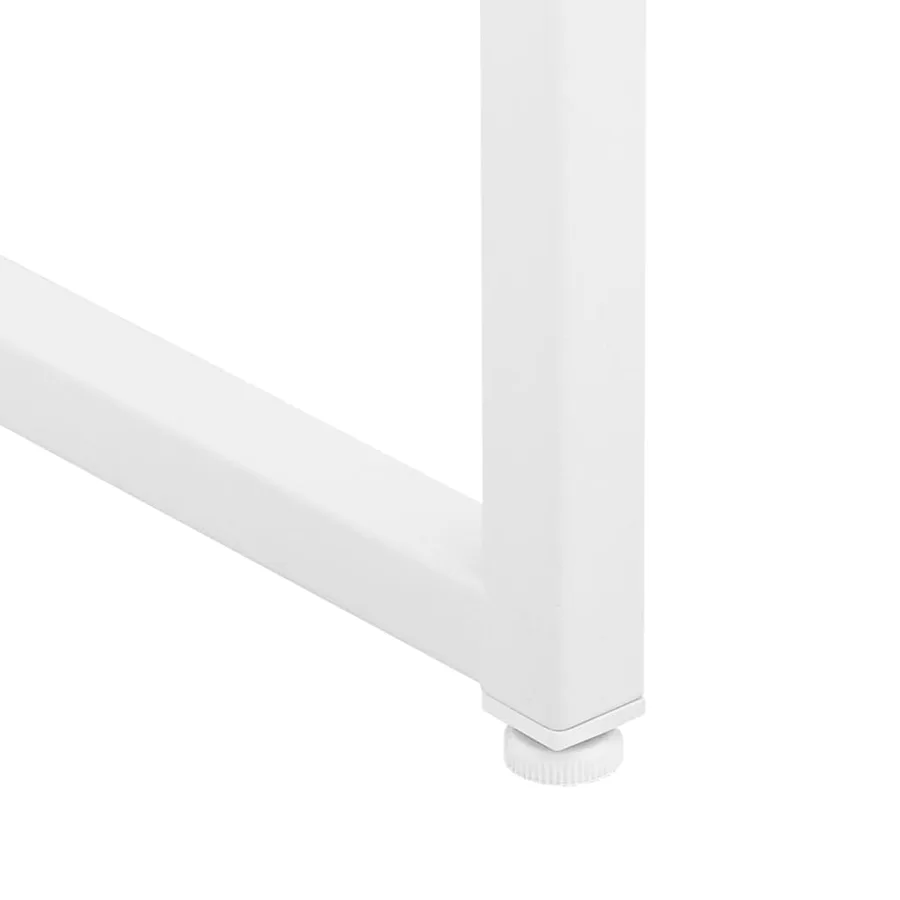 Buffet Blanc 105x35x75 cm Acier - 9