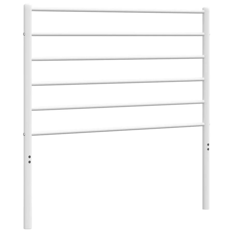 Tête de lit de remplacement métal blanc 80 cm - 2