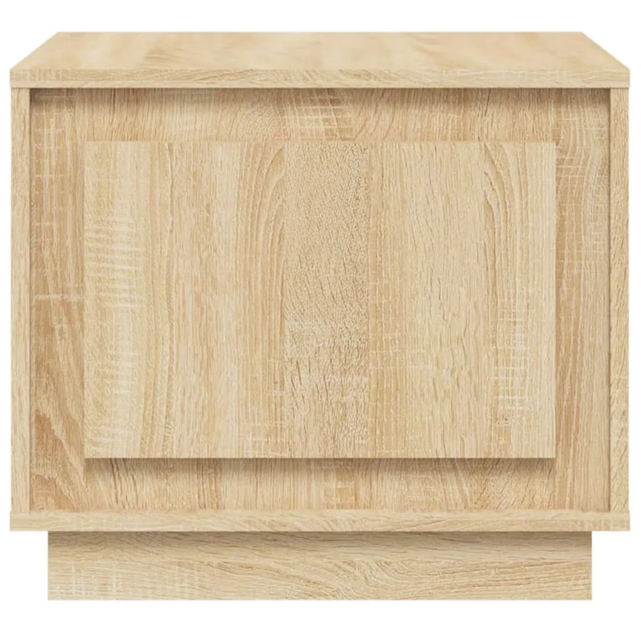 Table basse chêne sonoma 51x50x44 cm bois d'ingénierie - 5