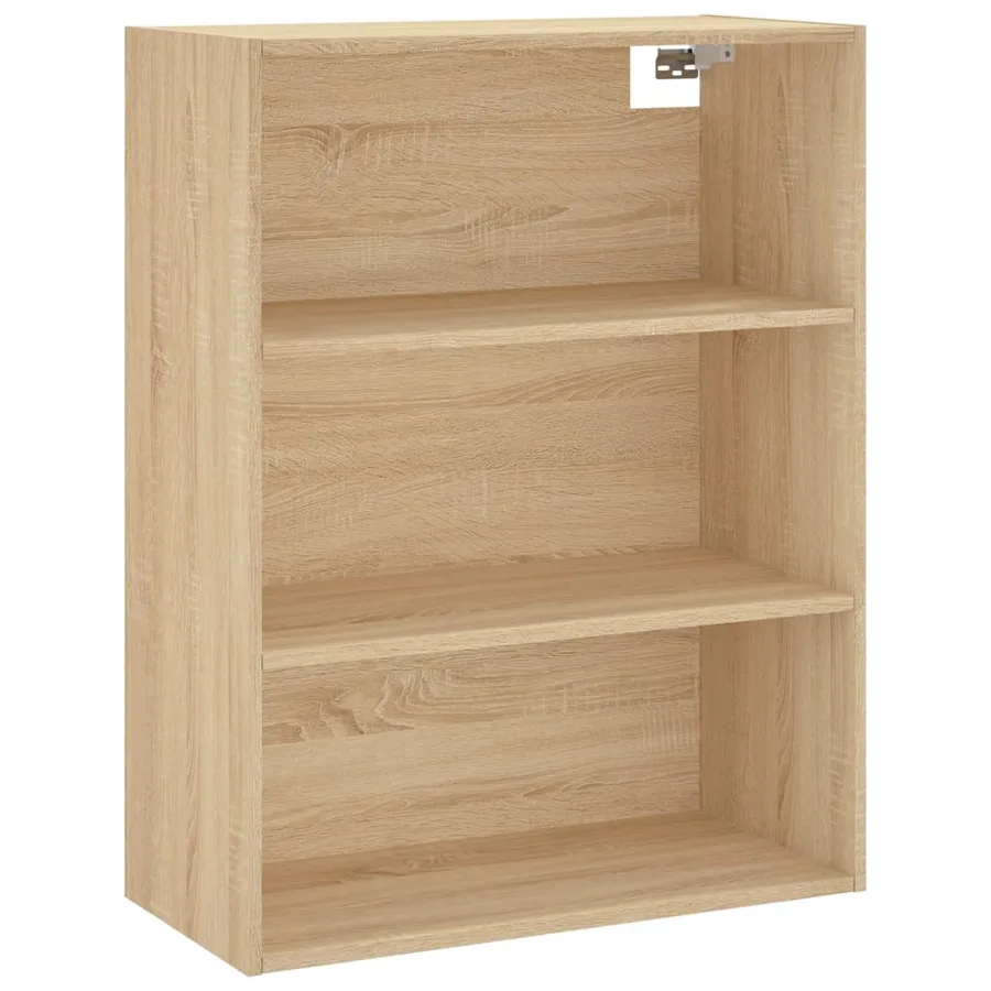 Buffet haut Chêne sonoma 69,5x34x180 cm Bois d'ingénierie - 5
