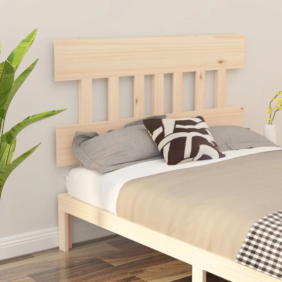 Tête de lit 143,5x3x81 cm Bois massif de pin