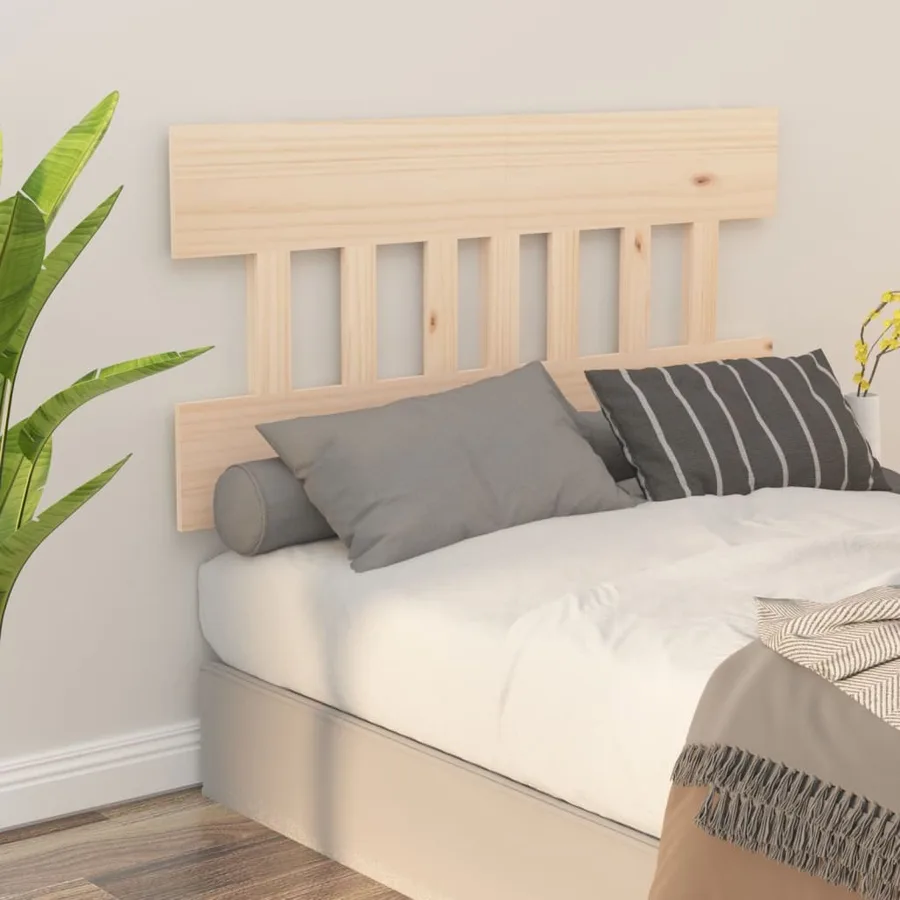 Tête de lit 143,5x3x81 cm Bois massif de pin - 5