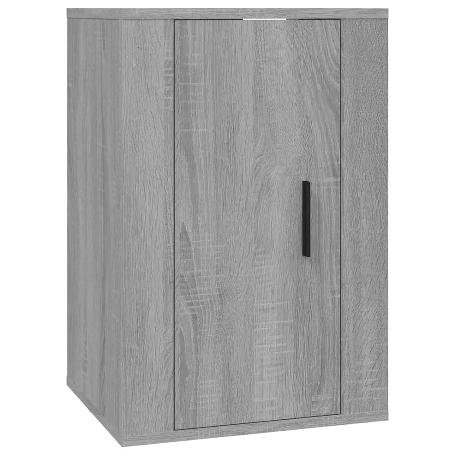 Ensemble de meubles TV 3 pcs Sonoma gris Bois d'ingénierie - 6