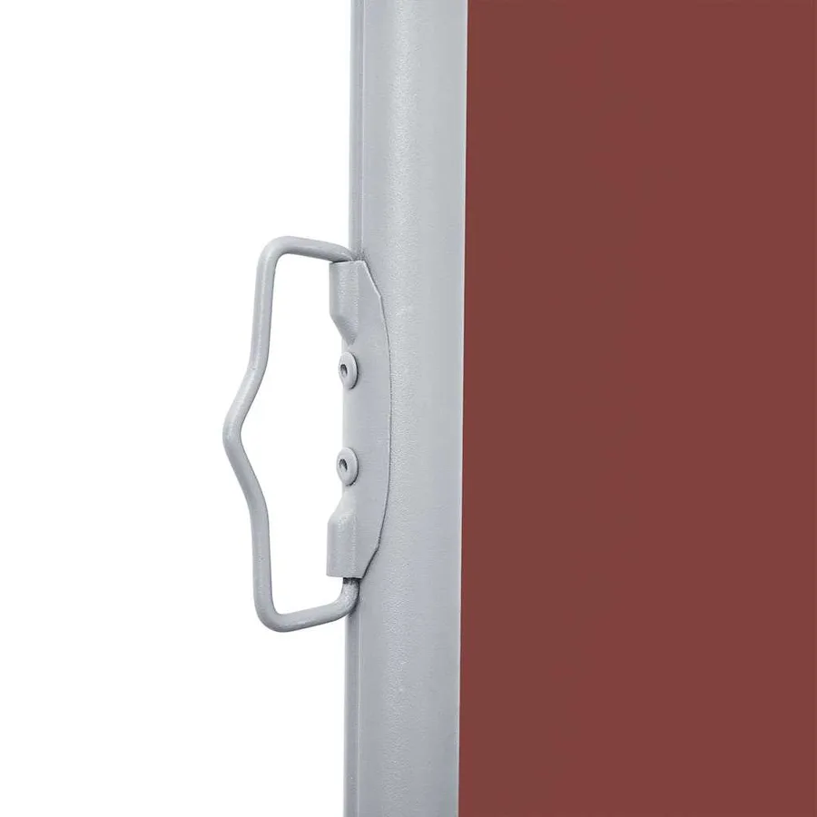 Auvent latéral rétractable Marron 120 x 1000 cm - 8