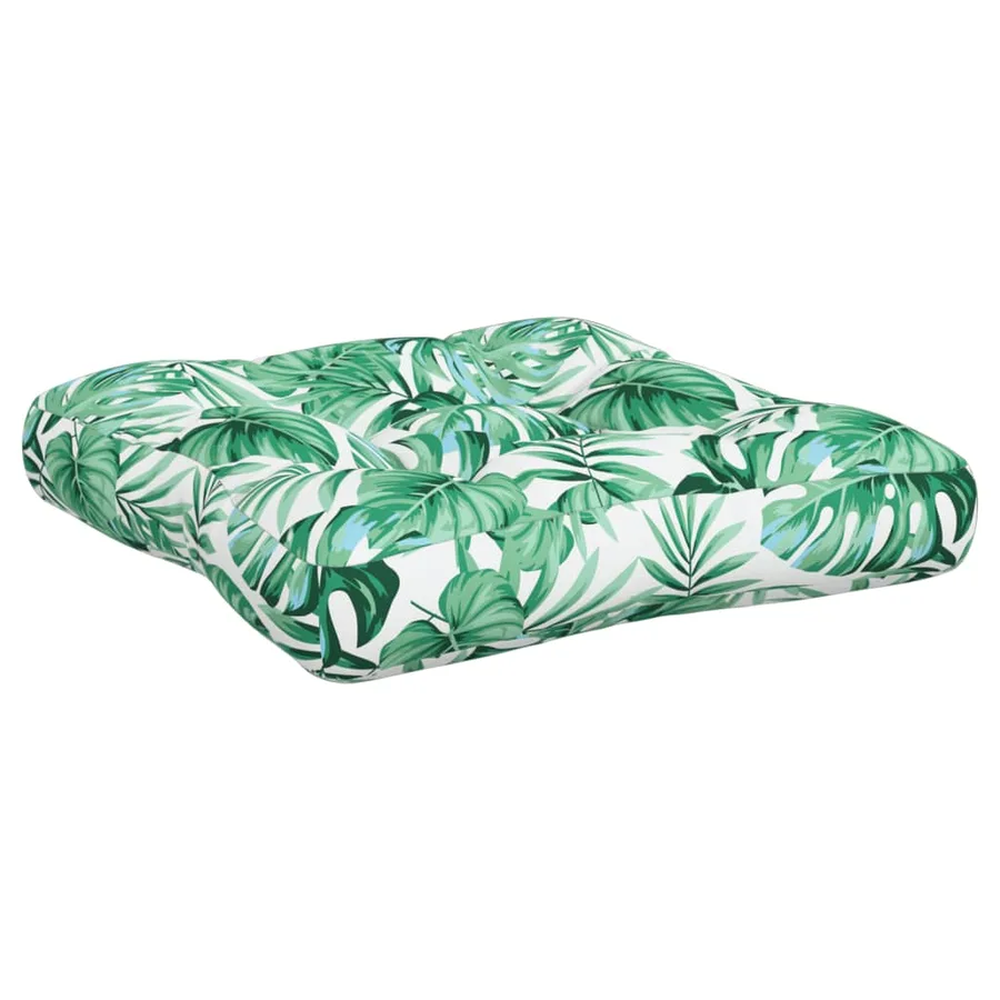 Coussins de palette lot de 3 motif de feuilles tissu - 7