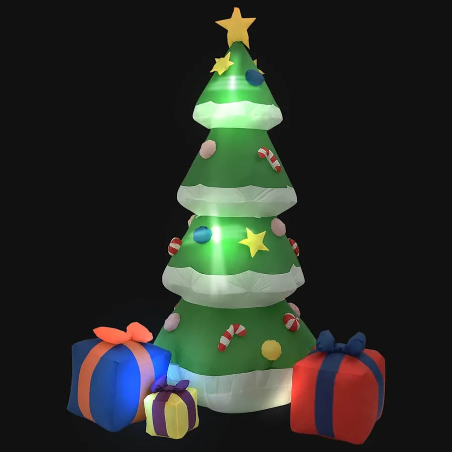 Sapin de Noël gonflable avec LED Int/Ext 240 cm - 3