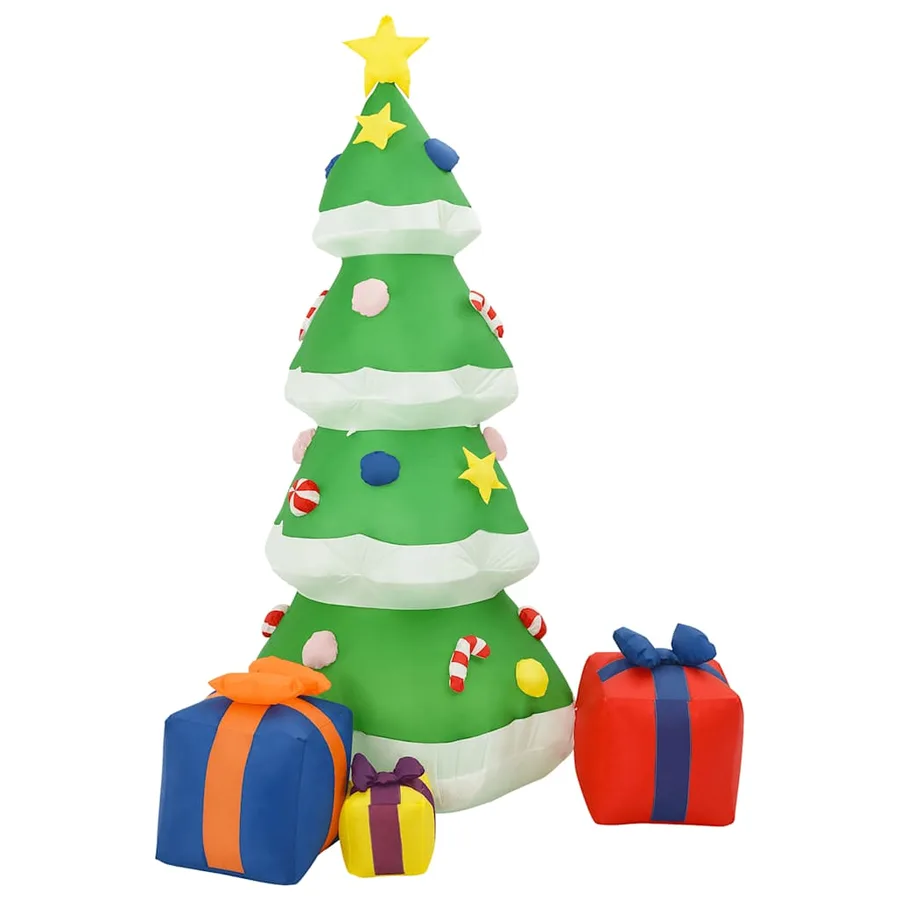 Sapin de Noël gonflable avec LED Int/Ext 240 cm - 4