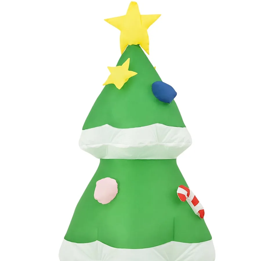 Sapin de Noël gonflable avec LED Int/Ext 240 cm - 5