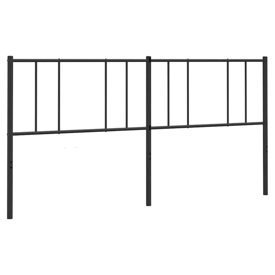 Tête de lit de remplacement métal noir 180 cm - 4