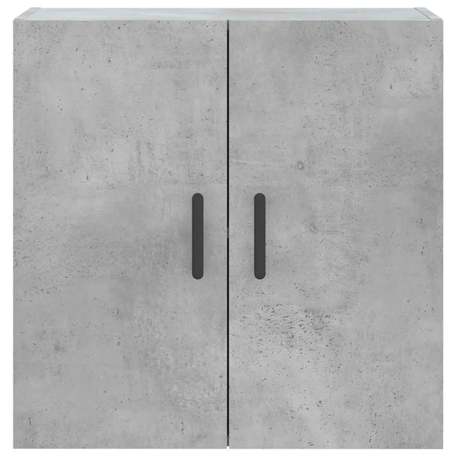 Armoire murale gris béton 60x31x60 cm bois d'ingénierie - 5