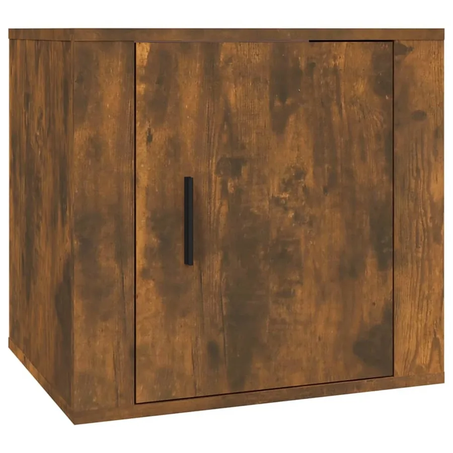 Tables de chevet 2 pcs Chêne fumé 50x39x47 cm - 5