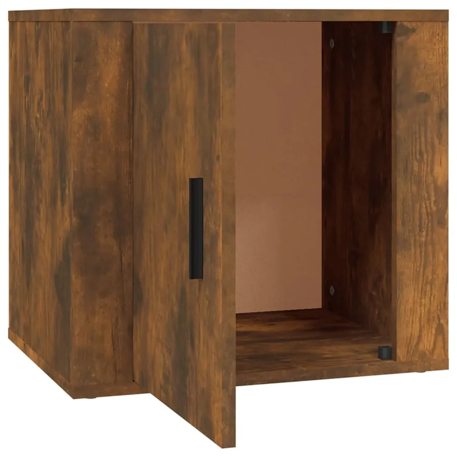 Tables de chevet 2 pcs Chêne fumé 50x39x47 cm - 8