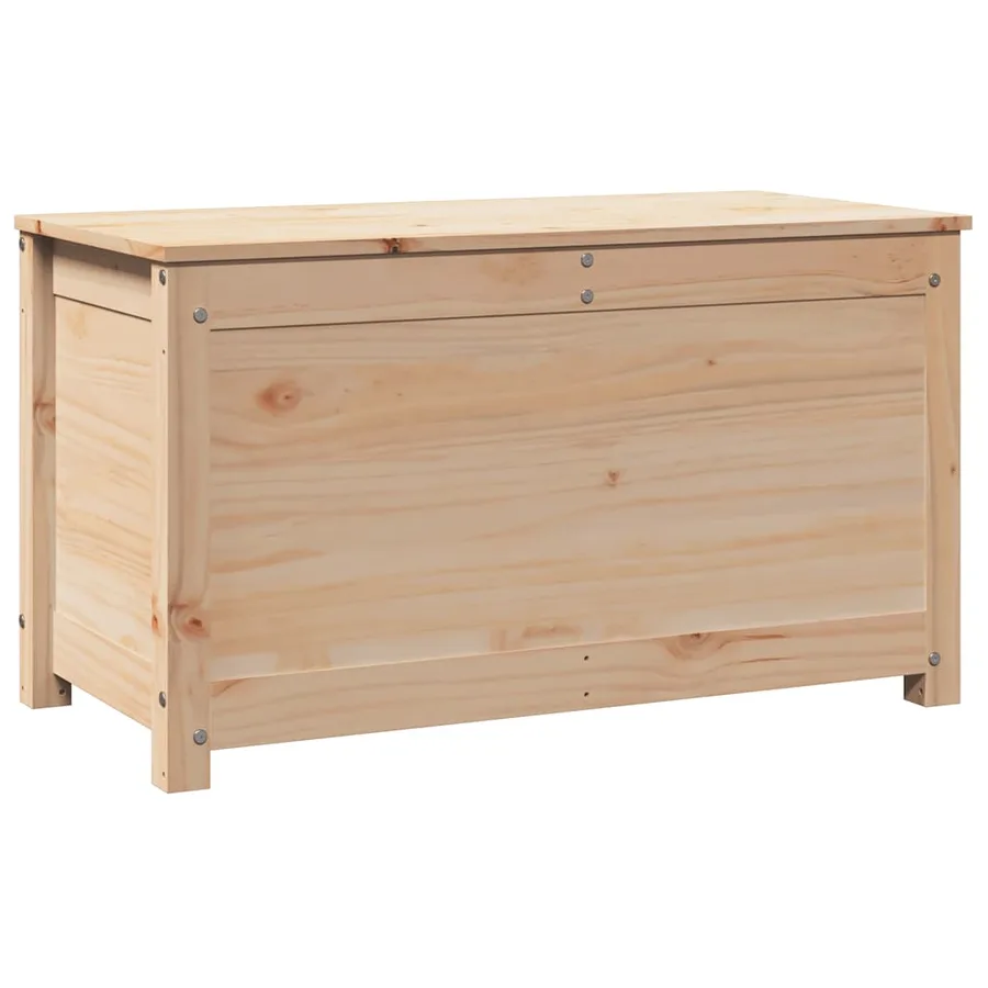 Boîte de rangement 80x40x45,5 cm Bois massif de pin - 2
