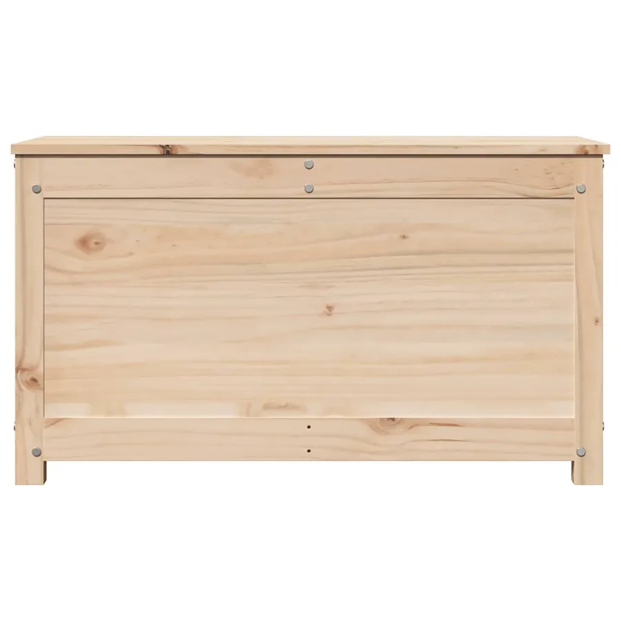 Boîte de rangement 80x40x45,5 cm Bois massif de pin - 5