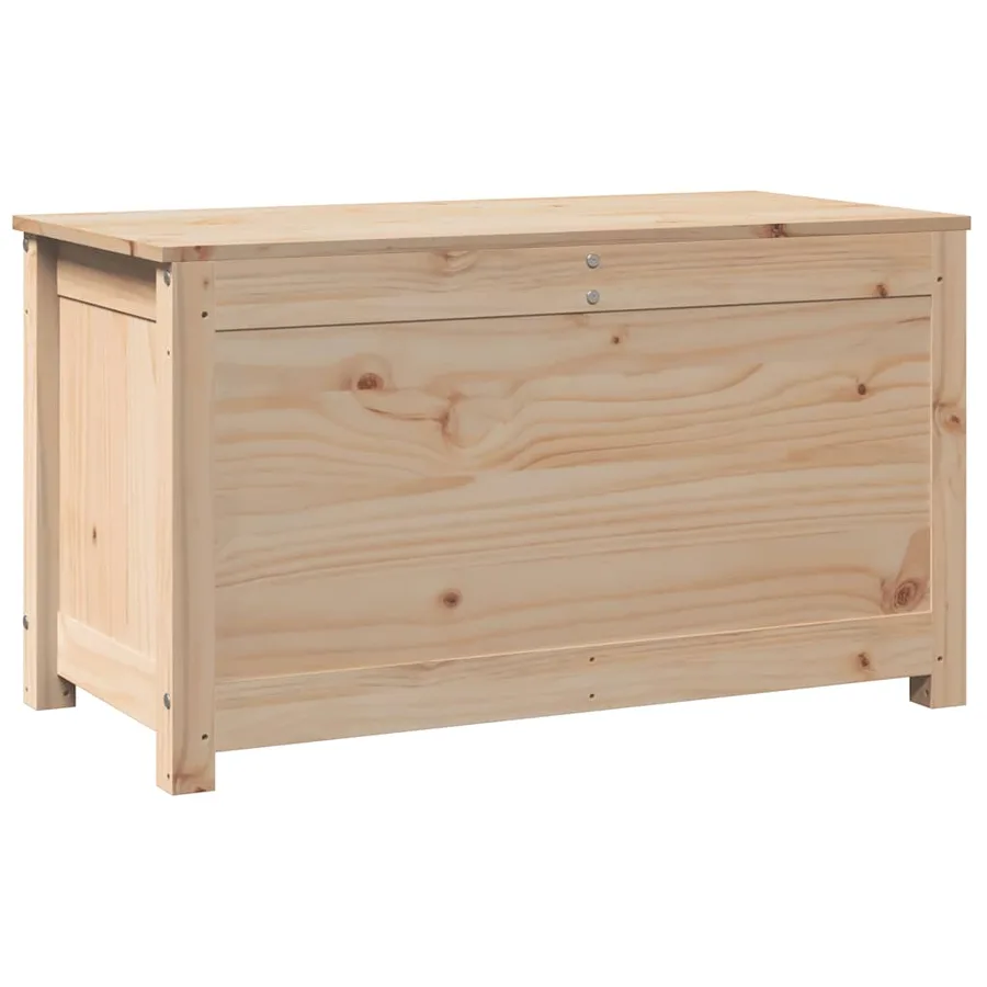 Boîte de rangement 80x40x45,5 cm Bois massif de pin - 7