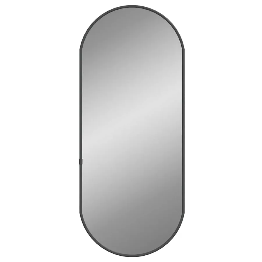 Miroir mural Noir 60x25 cm Ovale - 2