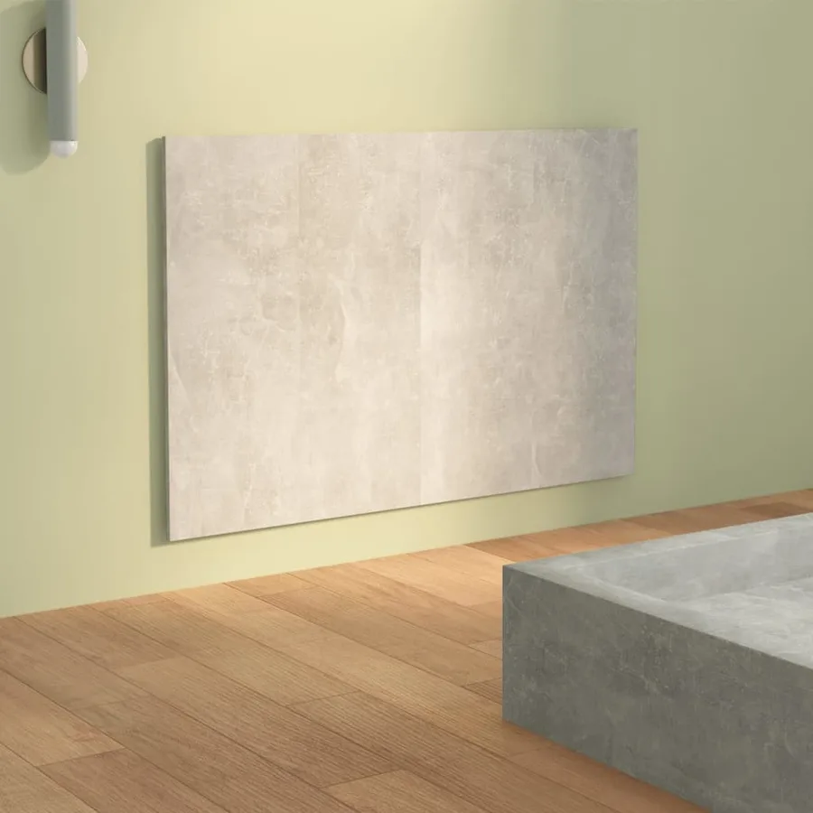 Tête de lit Gris béton 120x1,5x80 cm Bois d'ingénierie - 4