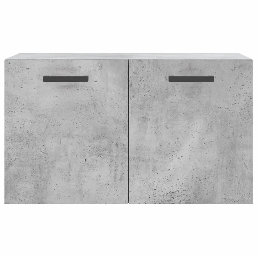 Armoire murale Gris béton 60x36,5x35 cm Bois d'ingénierie - 3