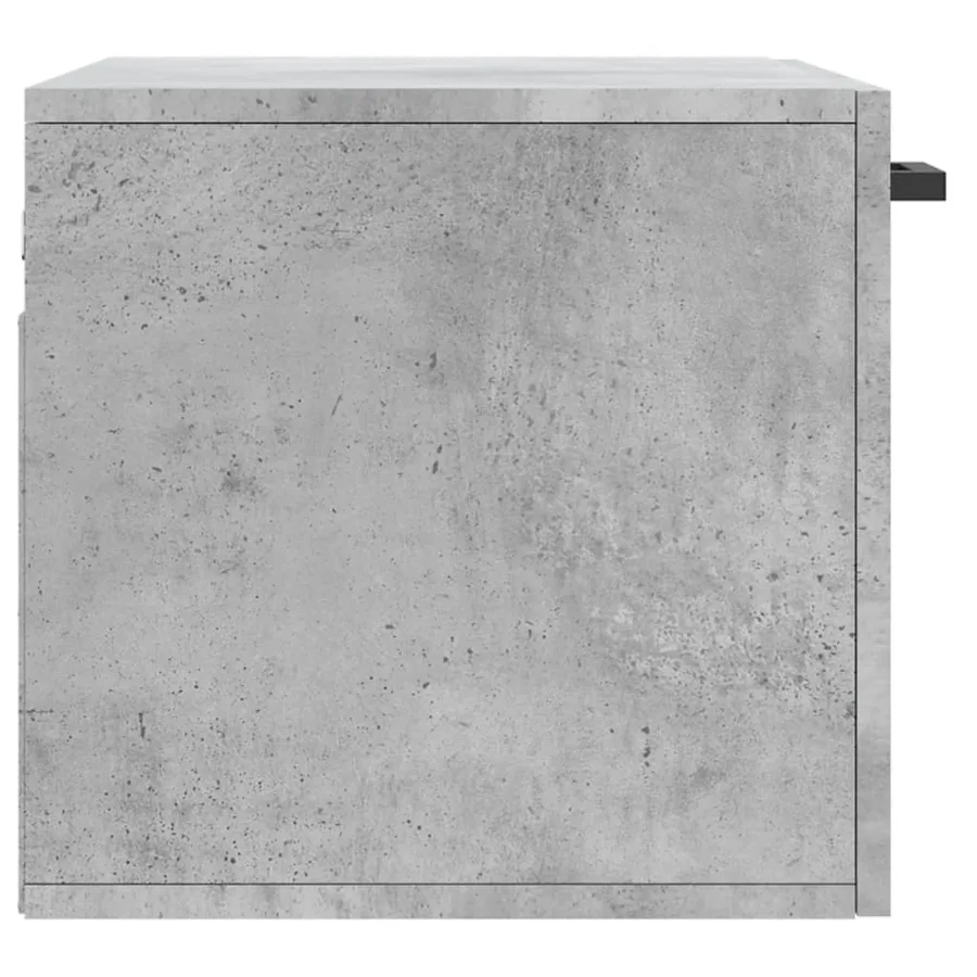 Armoire murale Gris béton 60x36,5x35 cm Bois d'ingénierie - 6