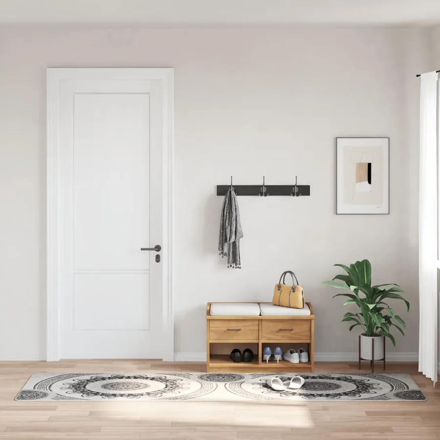 Tapis lavable 80x300 cm Multicolore