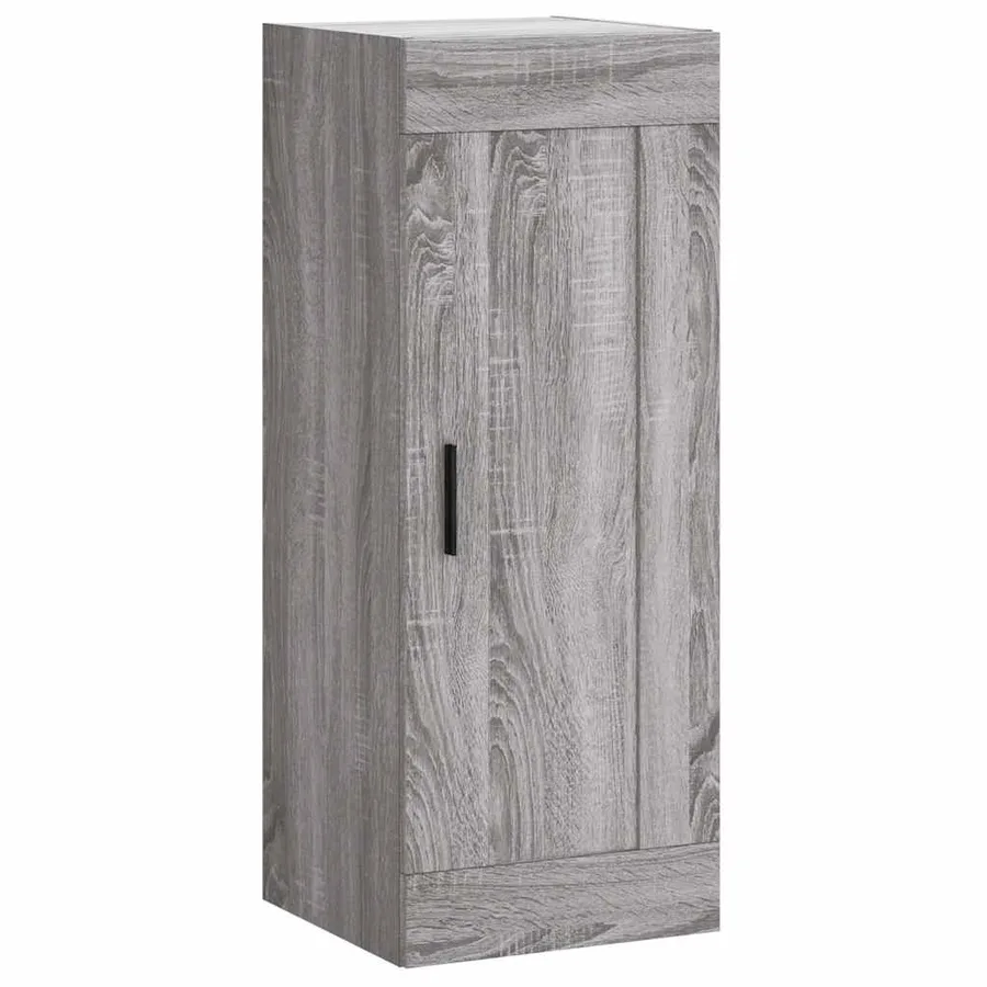 Buffet haut Sonoma gris 34,5x34x180 cm Bois d'ingénierie - 7