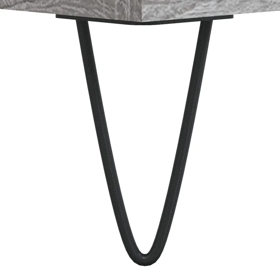 Buffets 2 pcs sonoma gris bois d'ingénierie - 9